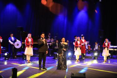 Gəncədə Xalq artisti Aygün Səmədzadənin yaradıcılıq gecəsi keçirilib