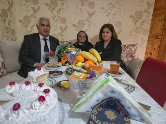 8 Mart münasibətilə şəhid anaları ziyarət edilib