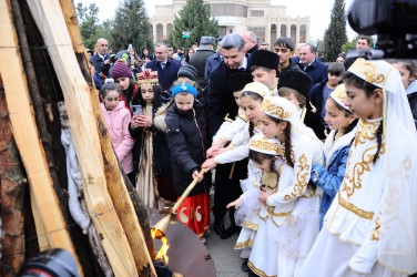 В Гёйгёльском районе проведены  празднования Новруза