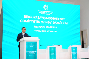Göygöldə “Birgəyaşayış mədəniyyəti cəmiyyətin mənəvi dayağı kimi” mövzusunda regional konfrans keçirilib