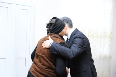 Mothers of martyrs were visited on the occasion of March 8