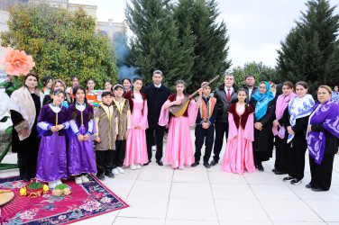 A Novruz celebration was held in the Goygol district