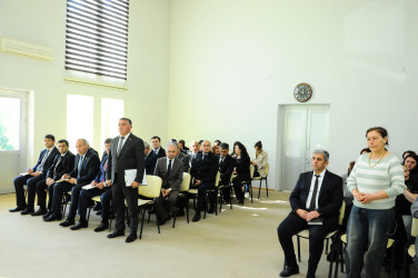 An off-site meeting with city residents was held