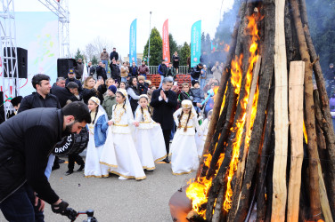 A Novruz celebration was held in the Goygol district