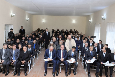 Çaykənd və Yeni Zod kənd sakinlərinin müraciətləri dinlənilib