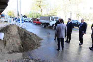 Preparations for the international cycling race on the Goygol route