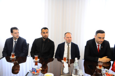 Türkiyə nümayəndə heyəti ilə rəsmi görüş keçirilib