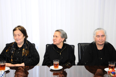 Qərbi Azərbaycan İcmasının üzvləri ilə görüş