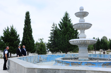 Parklara baxış keçirilib