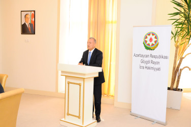 An election meeting of the District Council of Elders was held