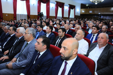 Göygöldə aqrar sahədə yeni Dövlət Proqramının müzakirəsi ilə bağlı regional müşavirə keçirilib