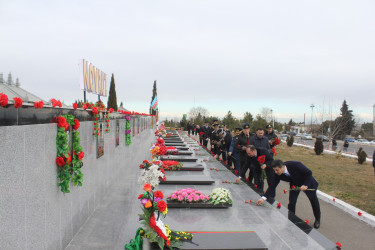 Göygöl rayonunda 20 Yanvar faciəsinin otuz beşinci ildönümü ilə bağlı anım tədbiri keçirilib