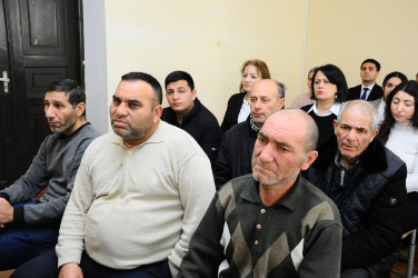 Şəhər sakinləri ilə növbəti səyyar qəbul keçirilib