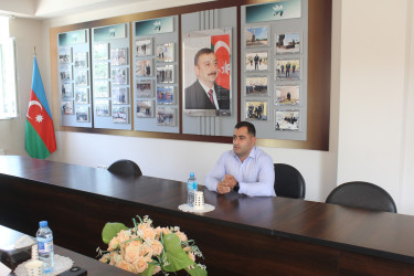 Göygöl Rayon İcra Hakimiyyətində növbəti dəfə vətəndaş qəbulu keçirildi