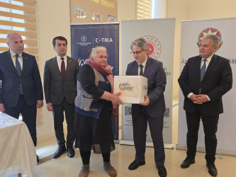 Ramazan ayı münasibətilə aztəminatlı ailələrə yardım göstərilib
