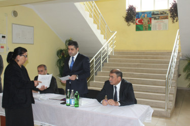 Göygöl Rayon İcra Hakimiyyətinin başçısı Elvin Paşayev Aşıqlı kəndində səyyar qəbul keçirib