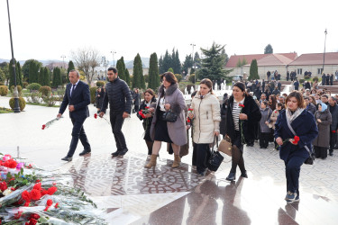 Əbədiyaşar Liderin xatirəsinə sonsuz ehtiramın ifadəsi