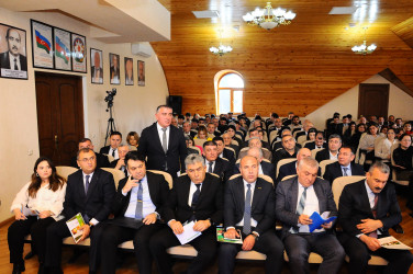 An awareness-raising event has been held in Goygol
