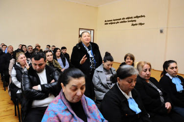 В селе Учтепе была организована выездная встреча с гражданами