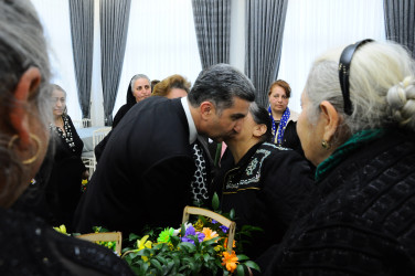 В связи с 8 марта — Международным женским днём проведено мероприятие с семьями шехидов