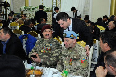 An iftar table has been organized in Goygol