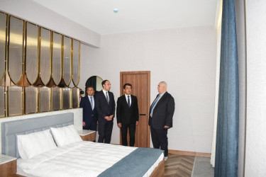 Göygöldə 150 nəfərlik müasir turizm obyektinin açılışı olub