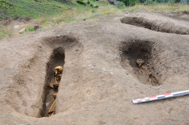 Arxeoloji qazıntı sahəsinə baxış keçirilib