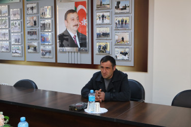 Göygöl Rayon İcra Hakimiyyətində növbəti dəfə vətəndaş qəbulu keçirildi