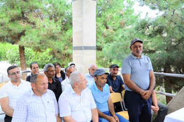 Aşağı Zurnabad qəsəbəsində səyyar qəbul keçirilib