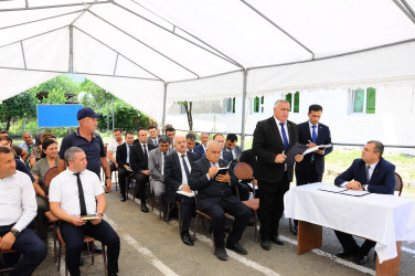 Gəncə kəndində səyyar görüş keçirilib