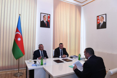 Appeals from former internally displaced persons were considered in the Goygol district