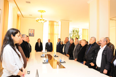 Çernobıl əlilləri ilə görüş təşkil olunub