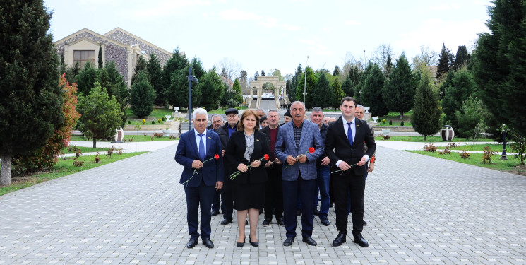 Çernobıl əlilləri ilə görüş təşkil olunub