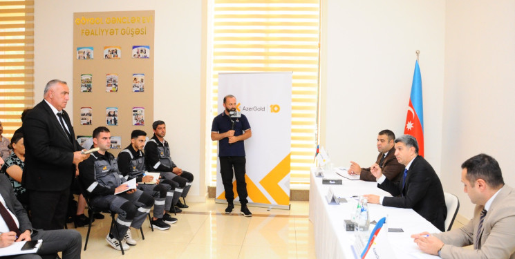 “AzerGold” QSC Göygöldə növbəti görüş keçirib