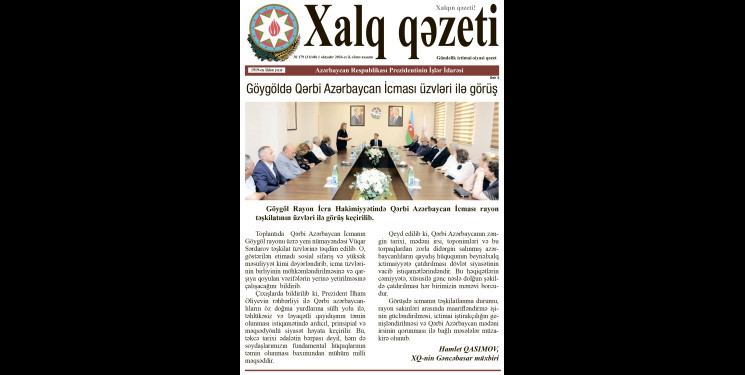 Mediada Göygöllə bağlı məqalələr dərc olunub