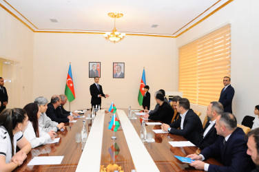 İdman ictimaiyyətinin nümayəndələri ilə görüş olub