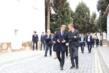 Almaniya Bundestaqının üzvləri Göygöl rayonuna səfər ediblər