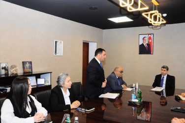 Mədəniyyət müəssisələrinin rəhbərləri ilə görüş keçirilib