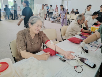 “Talassemiyasız həyat naminə” qanvermə aksiyası