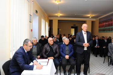 В селе Молладжалилли проведена выездная встреча