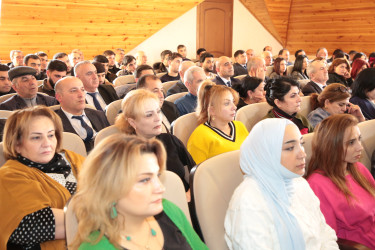 An awareness-raising event has been held in Goygol