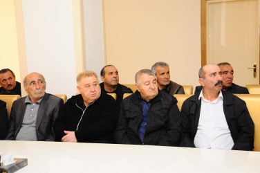 Çernobıl əlilləri ilə görüş təşkil olunub