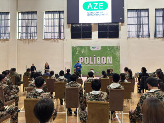 A youth camp was held in Goygol