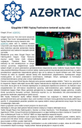 Göygöldə keçirilmiş tədbirlər mətbuat səhifələrində