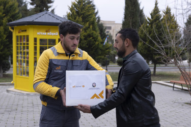Növbəti sosial yardım aksiyası təşkil olunub