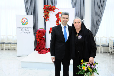 В связи с 8 марта — Международным женским днём проведено мероприятие с семьями шехидов