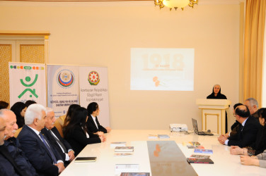 “31 mart-Azərbaycanlıların Soyqırımı Günü” anılıb