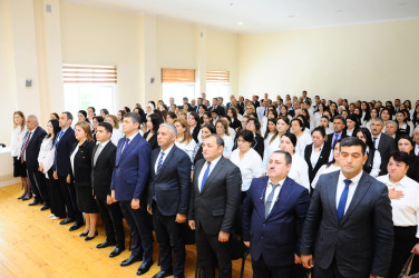 Təhsil işçilərinin sentyabr konfransı keçirilib
