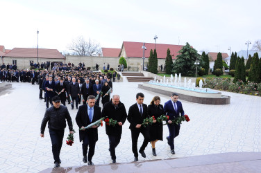 Ulu Öndər Heydər Əliyevin xatirəsi dərin ehtiramla yad edilib