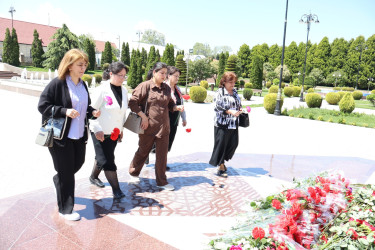 Ulu Öndərin əziz xatirəsi ehtiramla yad olunur